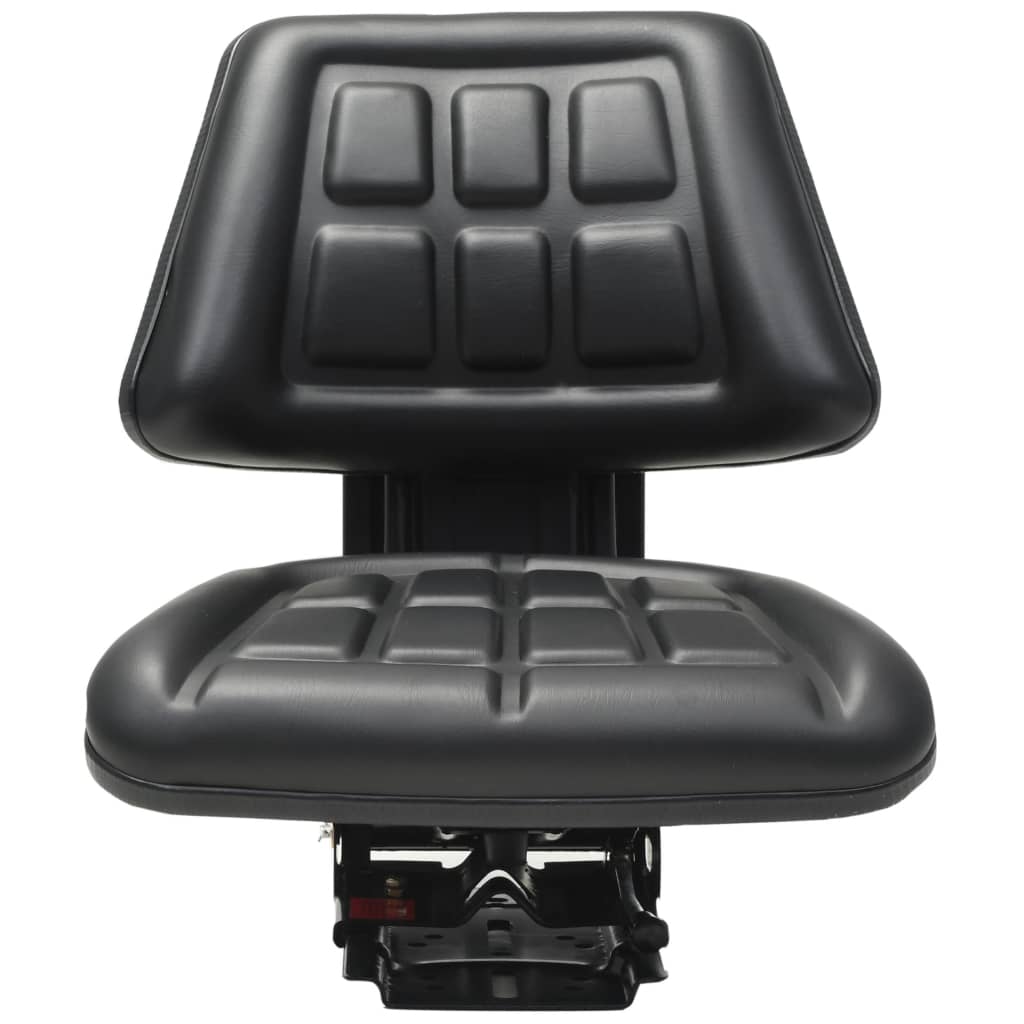 vidaXL Traktorové sedadlo s odpružením, čierne