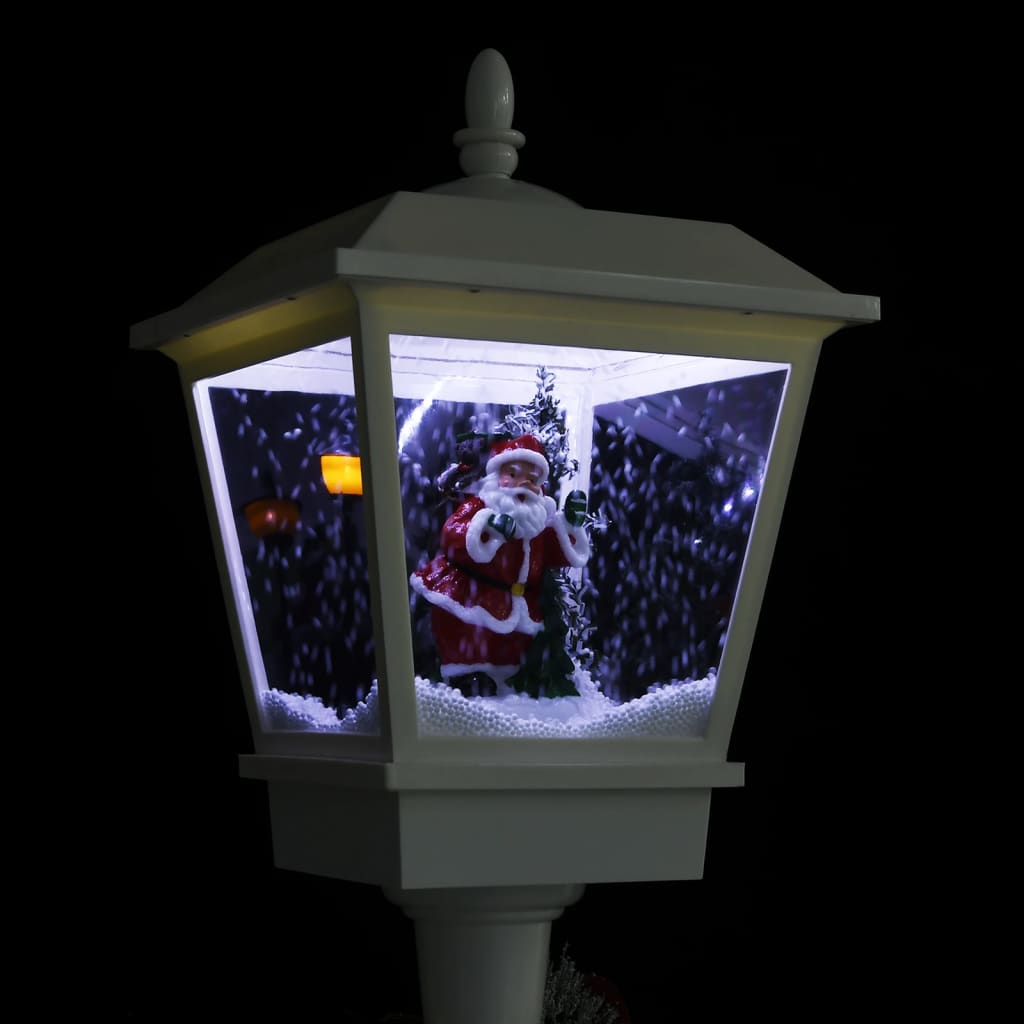vidaXL Vianočná pouličná lampa so Santom 180 cm LED