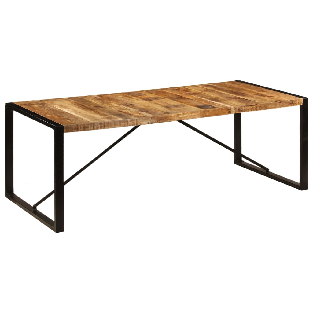vidaXL Jedálenský stôl z mangovníkového dreva 220x100x75 cm