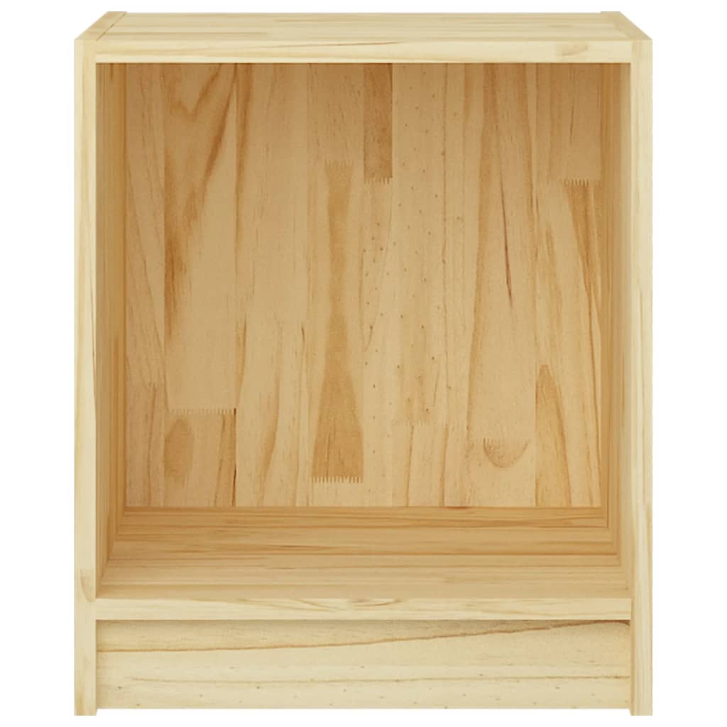 vidaXL Nočný stolík 35,5x33,5x41,5 cm, borovicový masív
