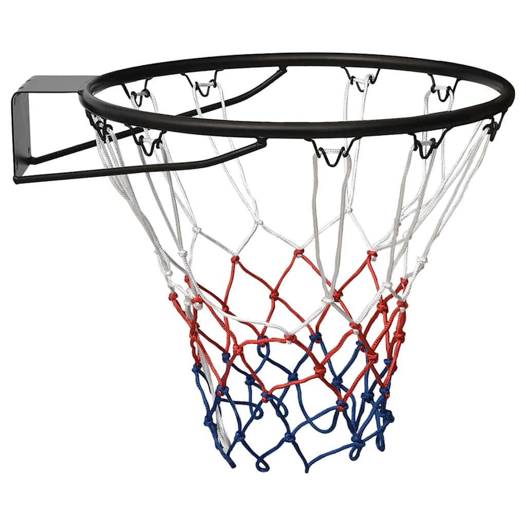 vidaXL Basketbalový kôš čierny 45 cm oceľ