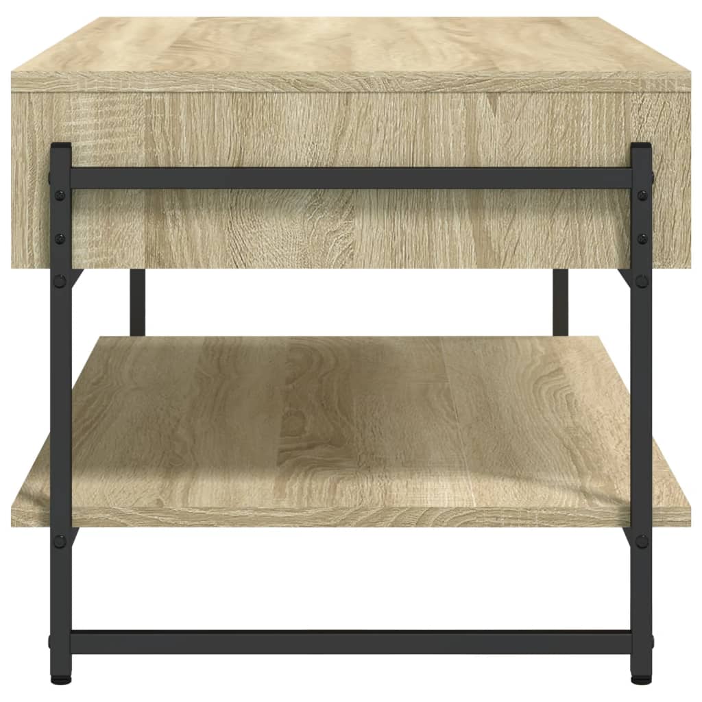 vidaXL Konferenčný stolík dub sonoma 90x50x45 cm kompozitné drevo