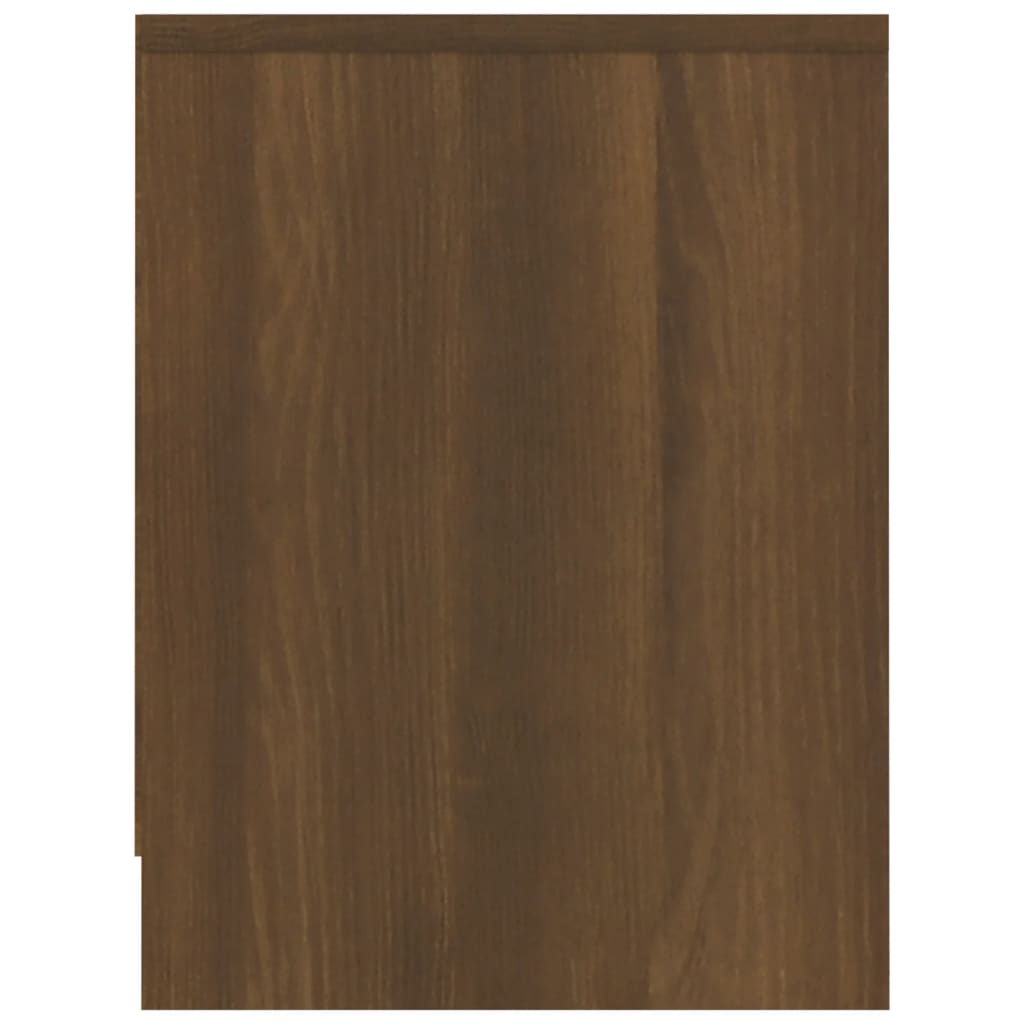 vidaXL Nočný stolík hnedý dub 40x30x40 cm spracované drevo