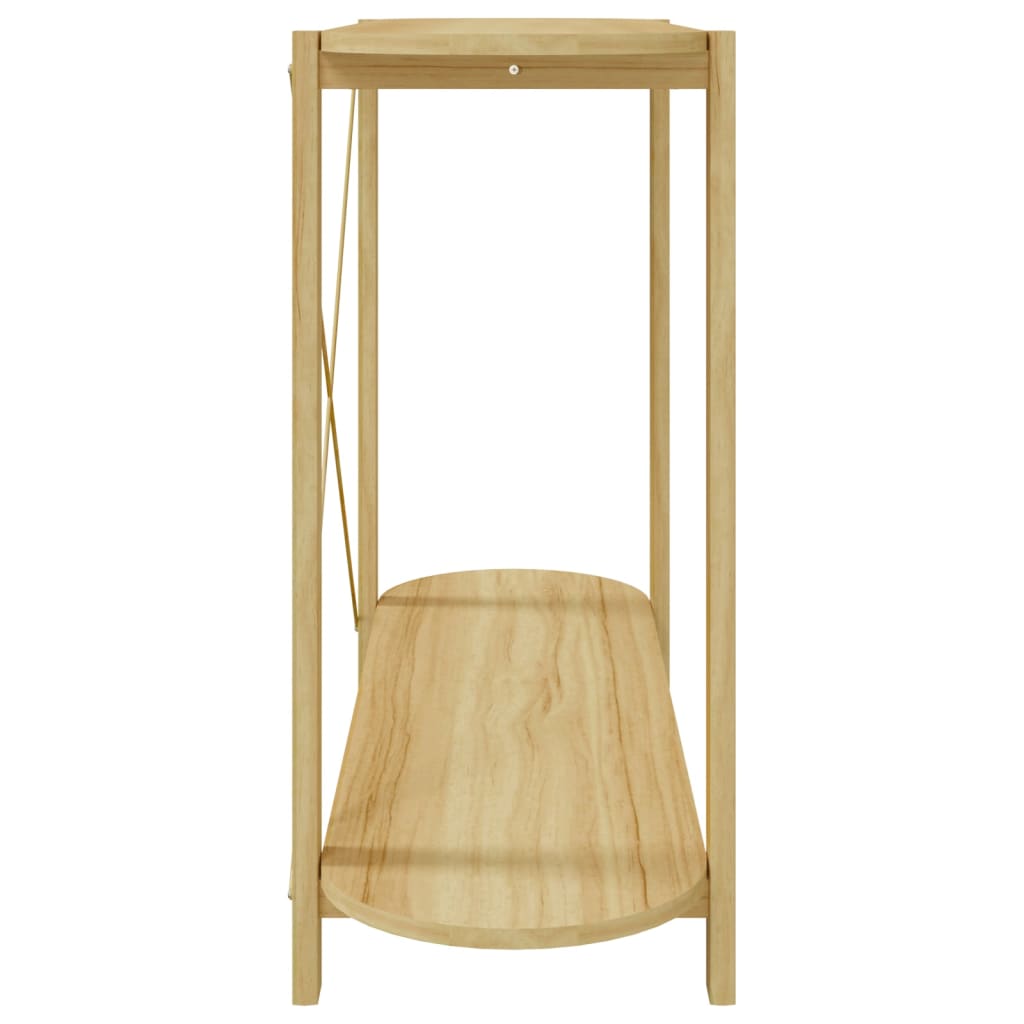 vidaXL Konzolový stolík 110x38x75 cm spracované drevo