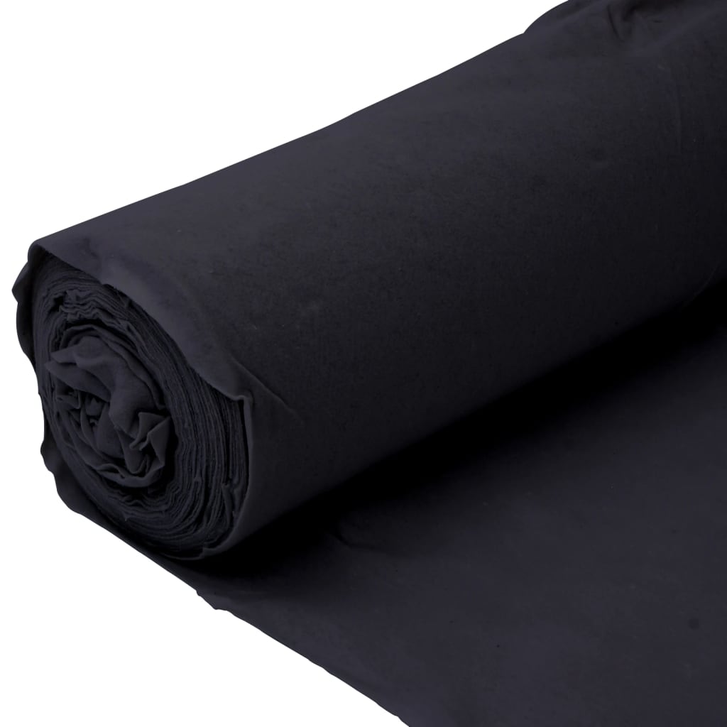 vidaXL Geotextilná membrána čierna 1 x 150 m polyesterové vlákno