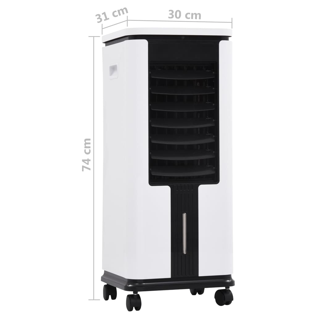 vidaXL 3 v 1 prenosný ochladzovač zvlhčovač a čistič vzduchu 75 W