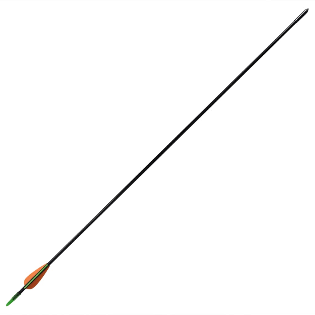 Štandardné šípy na reflexný luk 30" 0,6 cm, sklolaminát 12 ks
