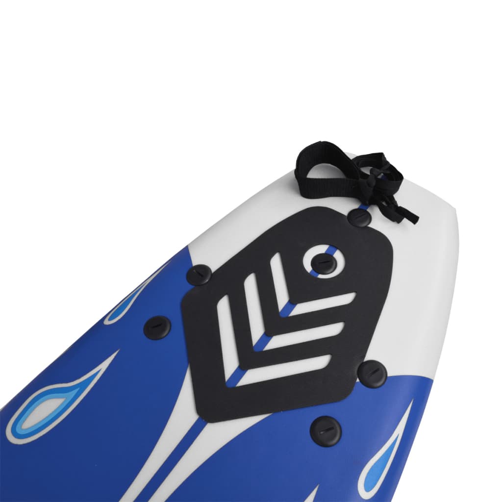 vidaXL Surfová doska, modrá, 170 cm