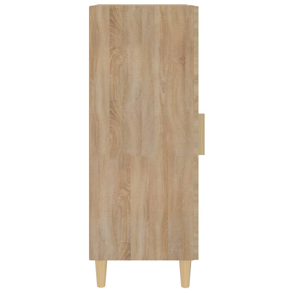 vidaXL Komoda dub sonoma 34,5x34x90 cm spracované drevo