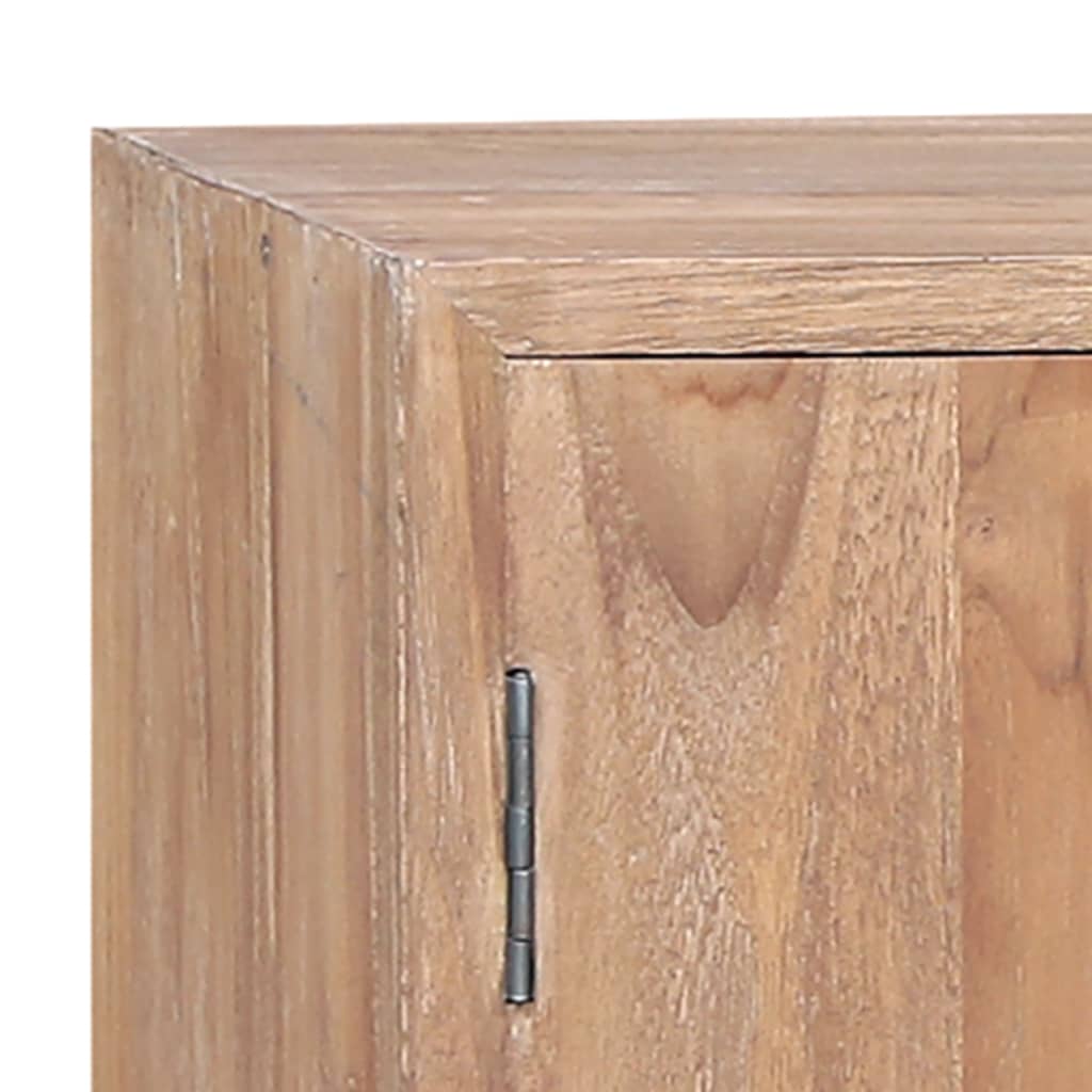 vidaXL Bočná skrinka 110x30x75 cm masívne teakové drevo