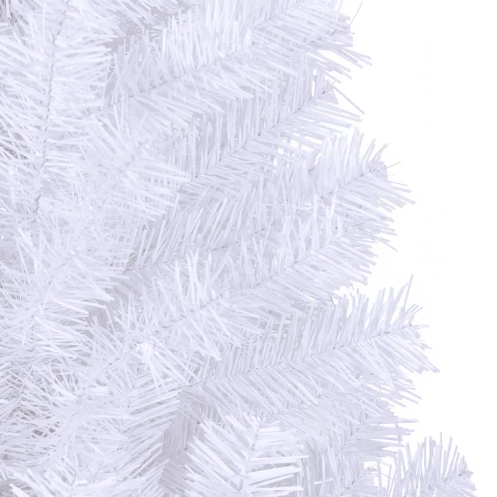 vidaXL Umelý vianočný stromček, oceľový stojan 210 cm, 910 vetvičiek