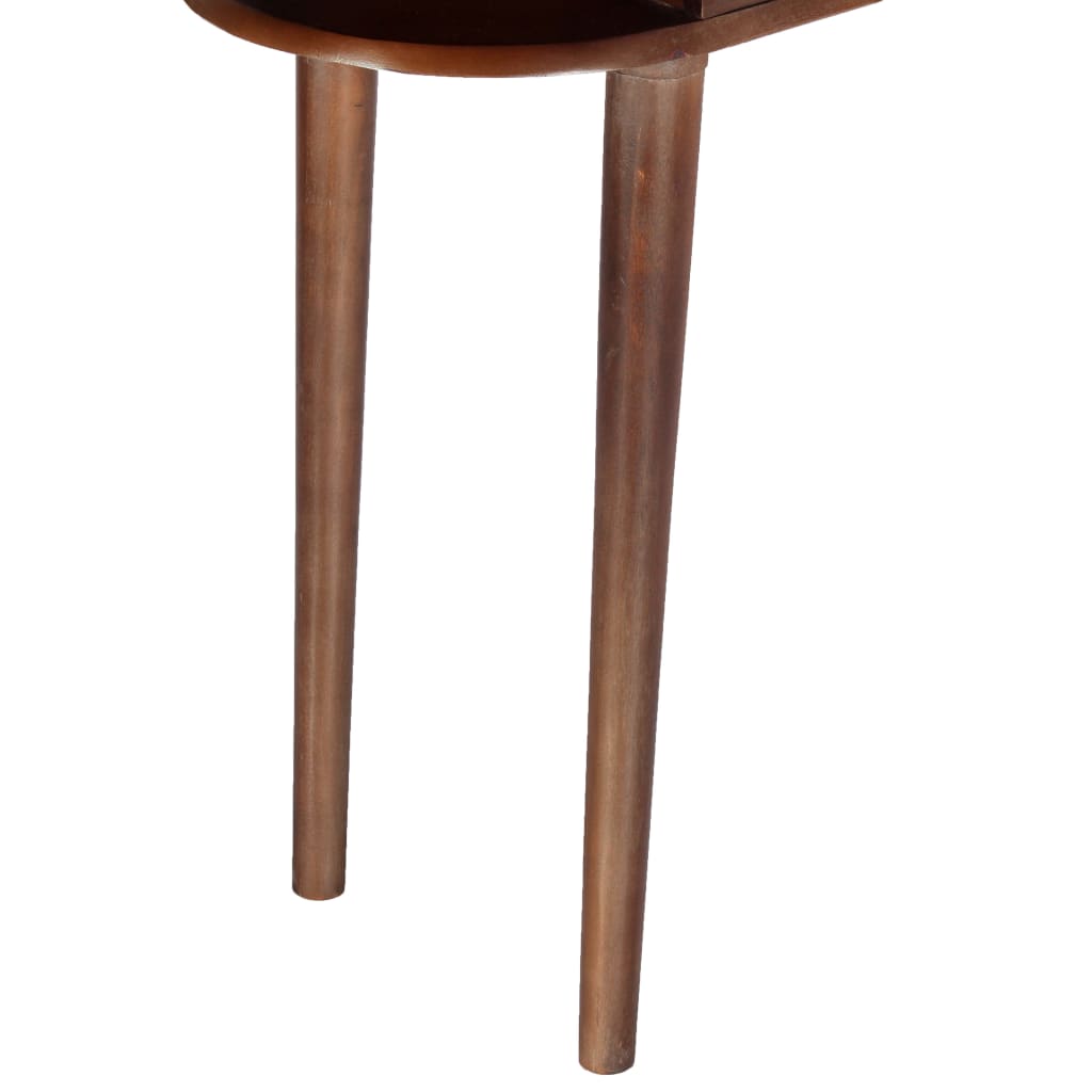 vidaXL Konzolový stolík 110x35x76 cm, akáciový masív