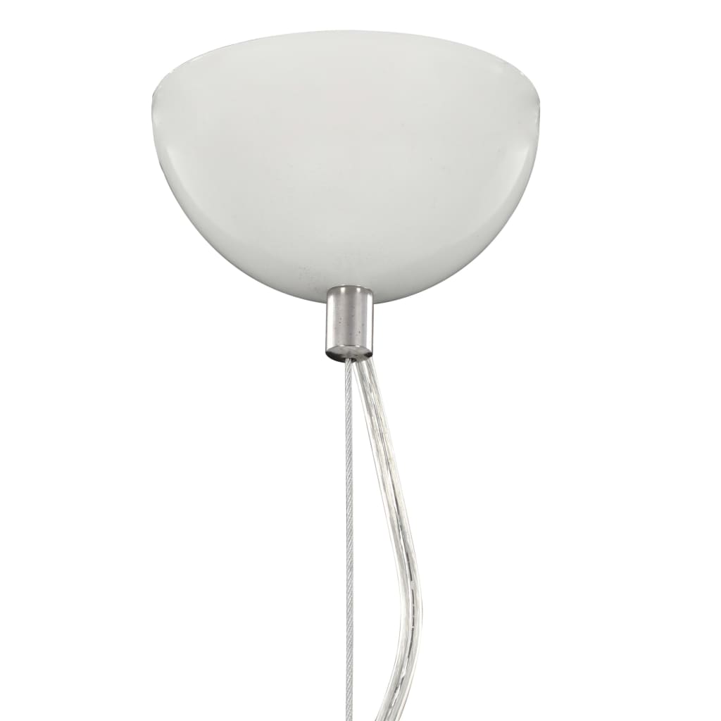 vidaXL Závesná lampa biela a zlatá Ø50 cm E27