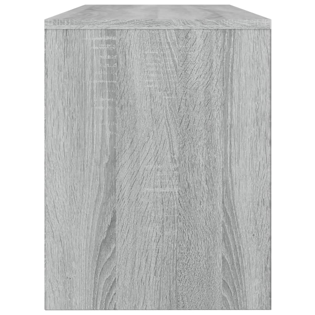 vidaXL Taburetka sivý dub sonoma 70x35x45 cm spracované drevo