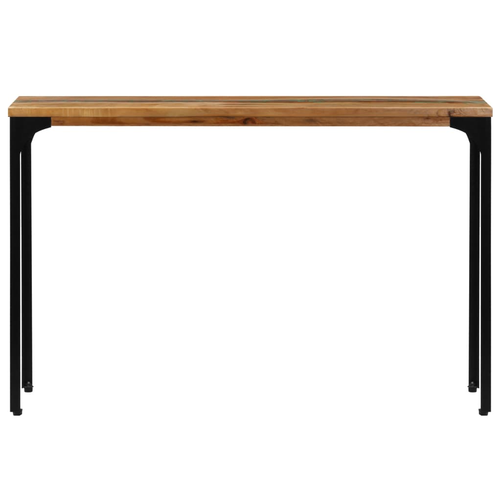 vidaXL Príručný stolík z recyklovaného dreva 120x35x76 cm