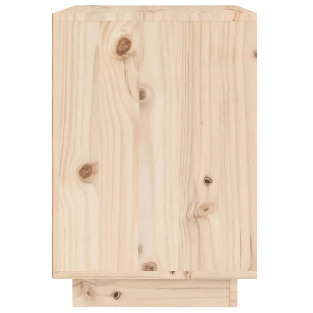 vidaXL Nočný stolík 40x35x50 cm masívne borovicové drevo