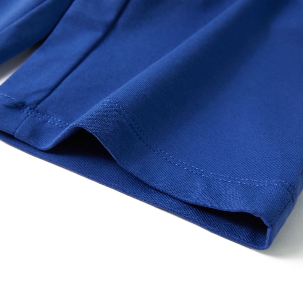 Detské široké nohavice kobaltovo modré 92