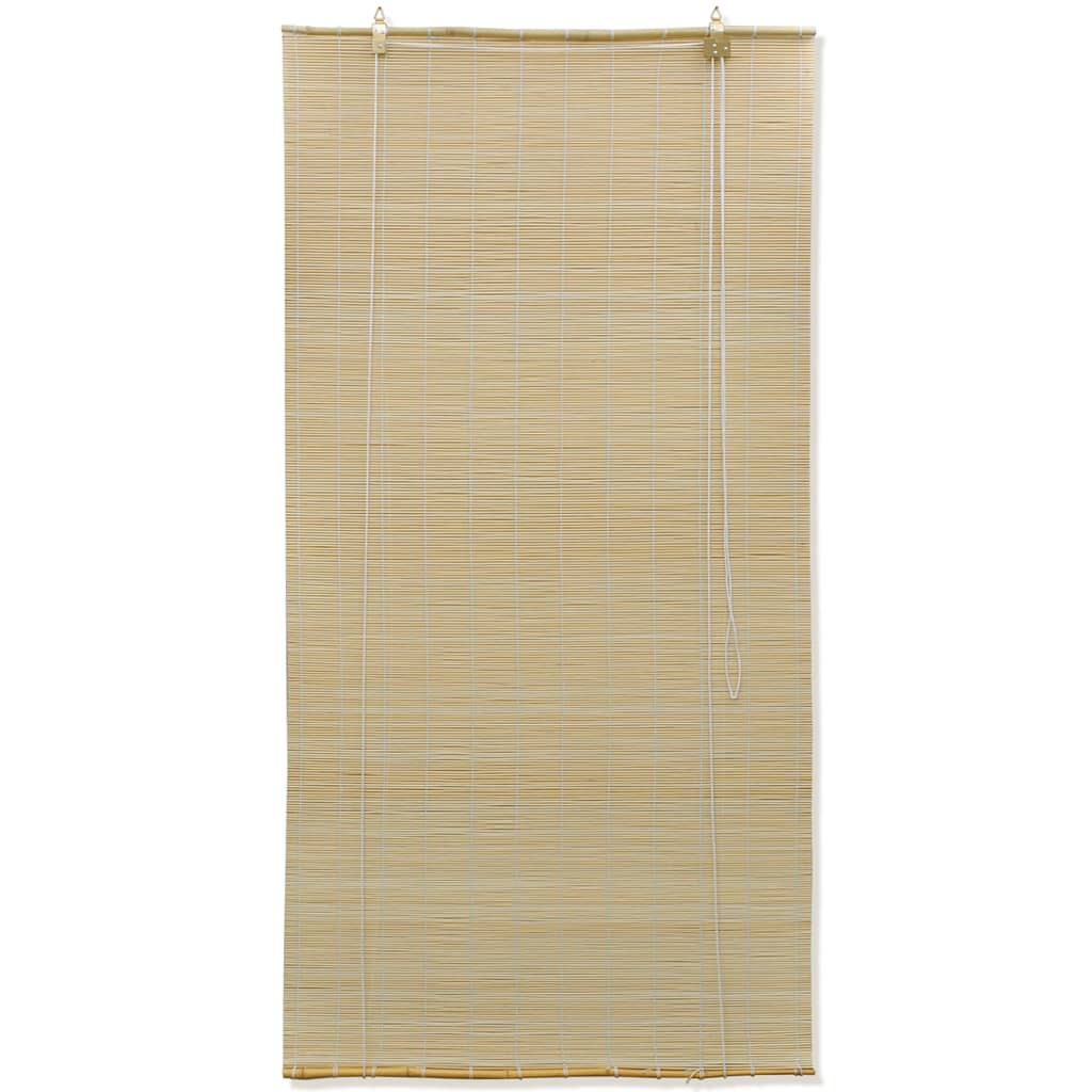 vidaXL Roleta, bambus 140x220 cm, prírodná farba