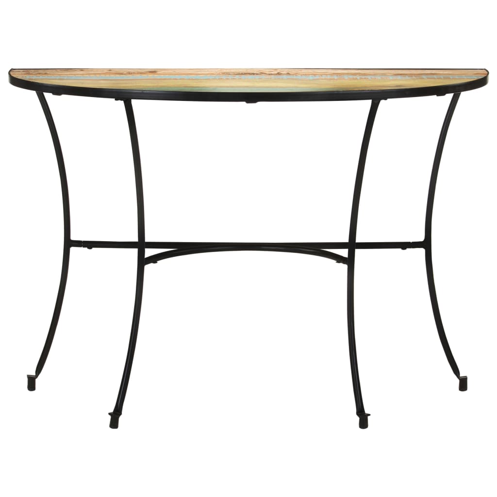 vidaXL Príručný stolík 110x40x77 cm recyklovaný masív