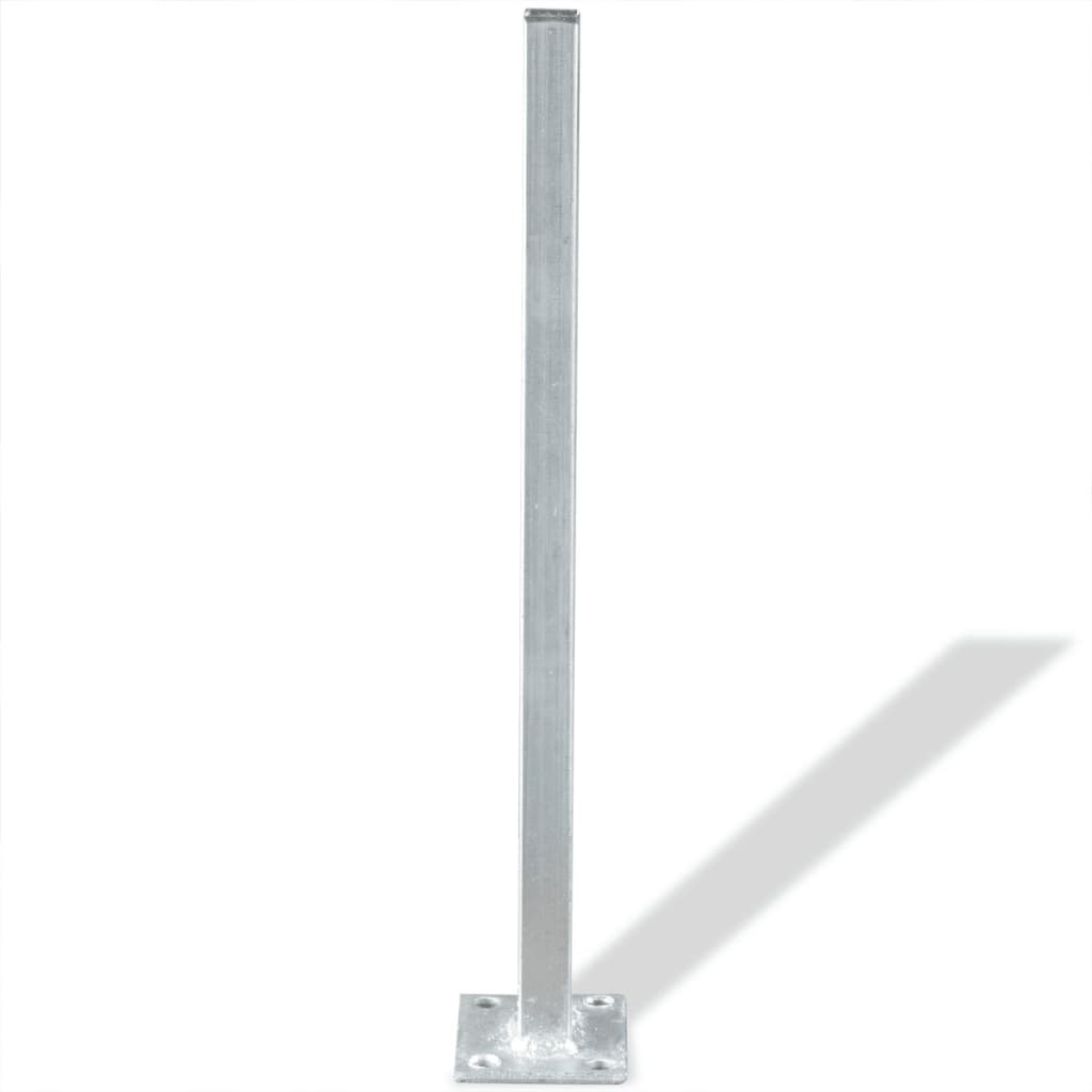 vidaXL Podpera na stĺpy, 4 ks, 40 cm, oceľ