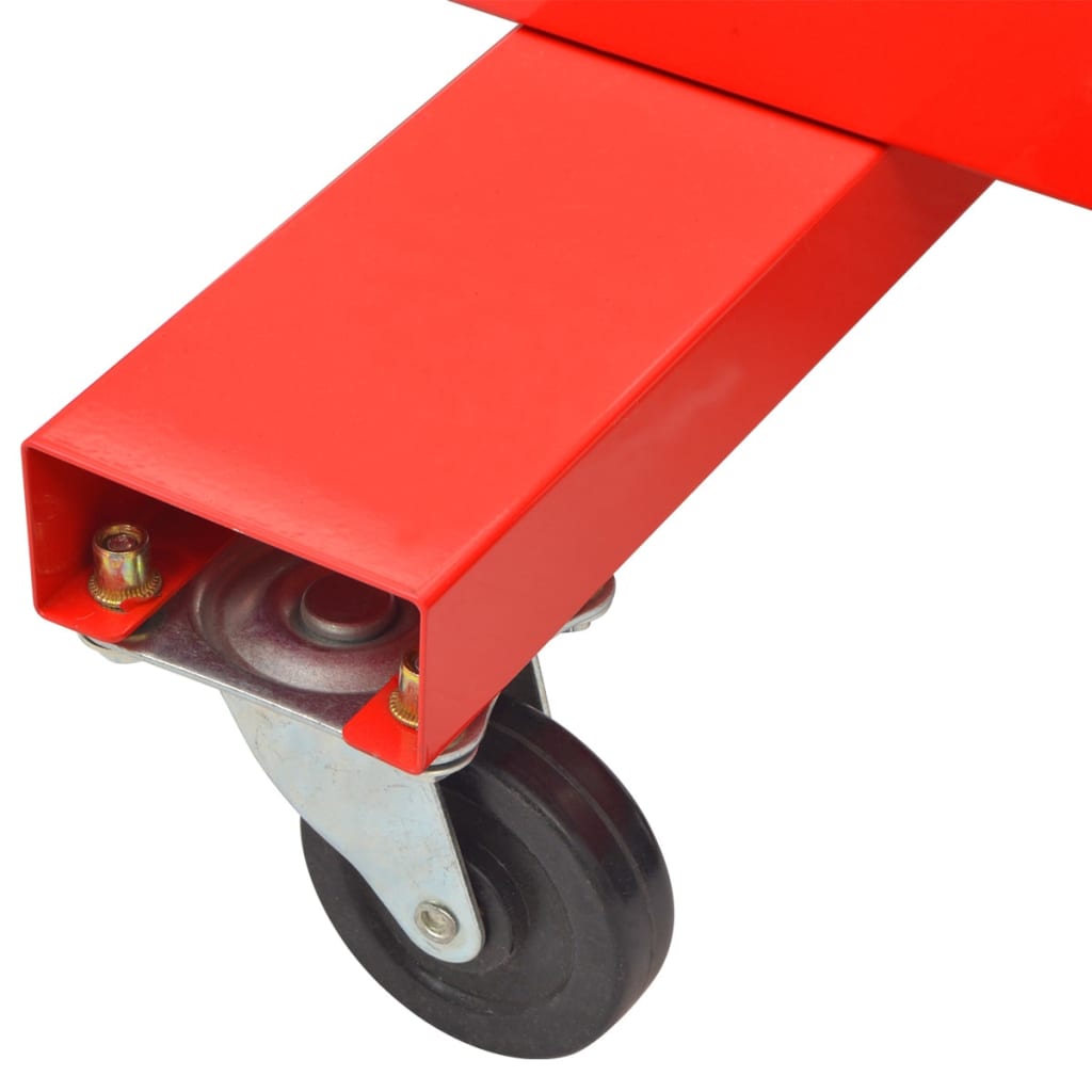 vidaXL Vozík s 269-dielnou súpravou náradia, oceľový, červený