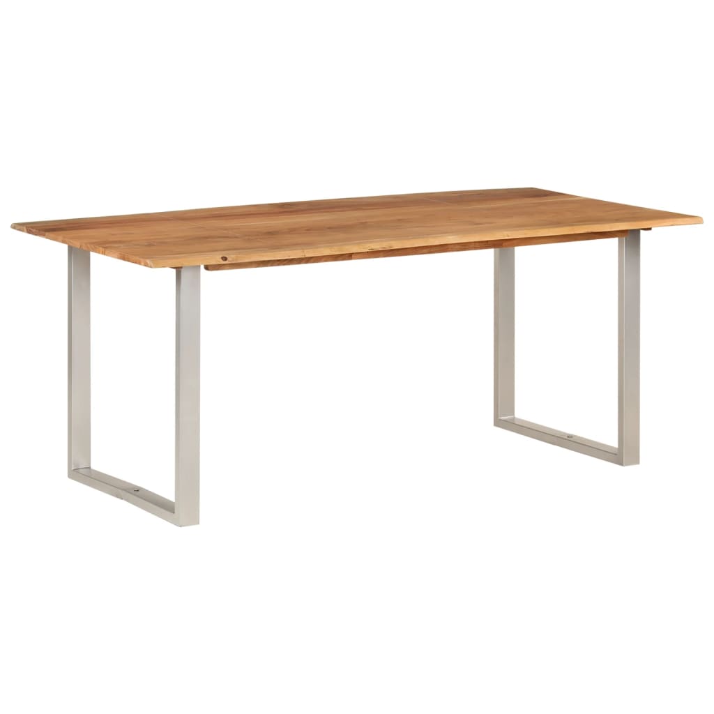 vidaXL Jedálenský stôl 180x90x76 cm masívne akáciové drevo
