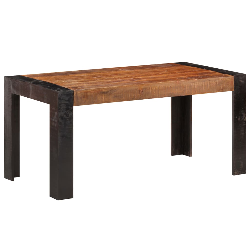 vidaXL Jedálenský stôl 160x80x76 cm masívne mangovníkové drevo