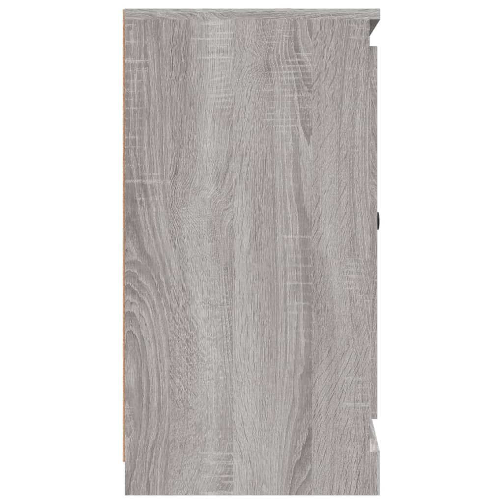 vidaXL Komoda sivá sonoma 70x35,5x67,5 cm spracované drevo
