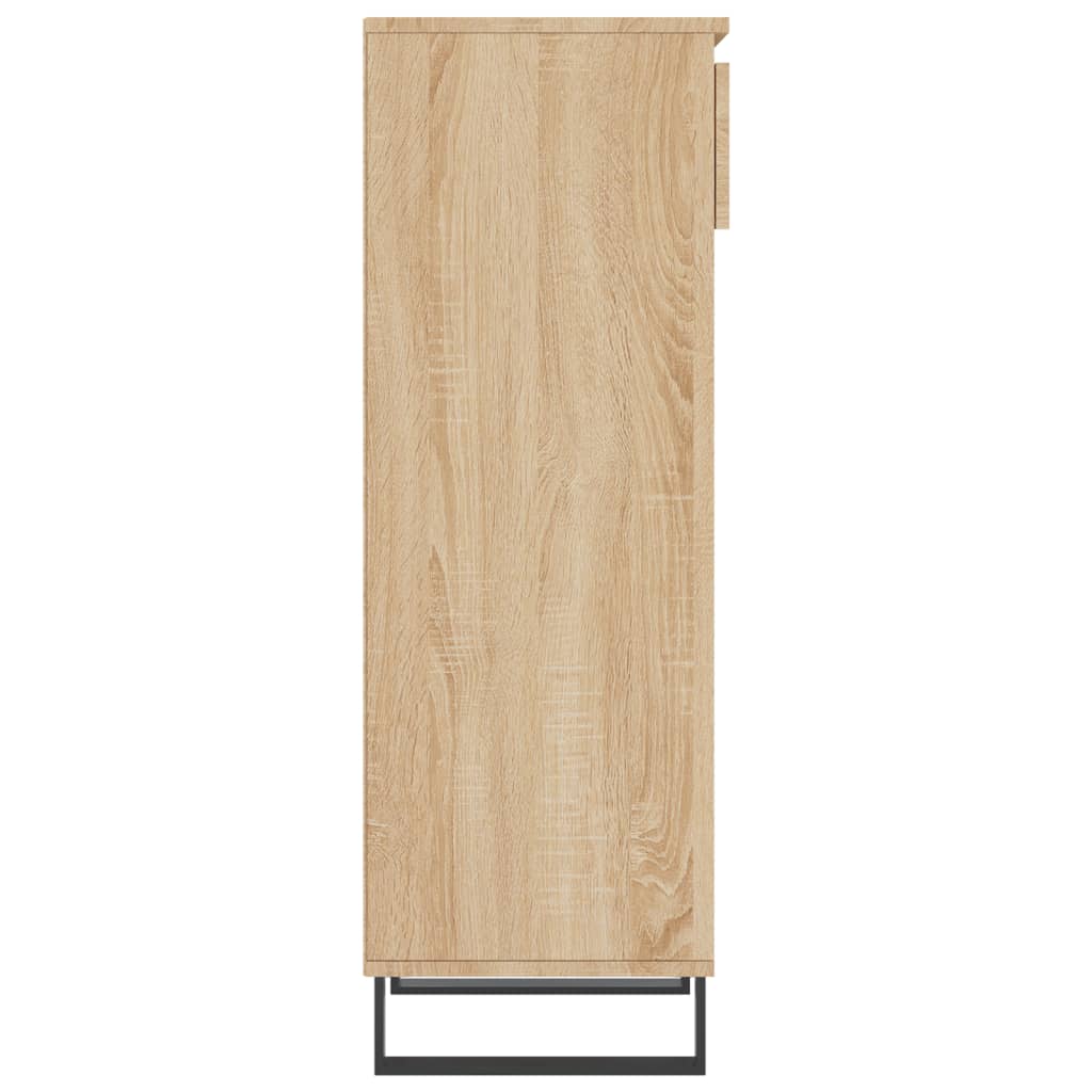 vidaXL Botník dub sonoma 40x36x105 cm spracované drevo