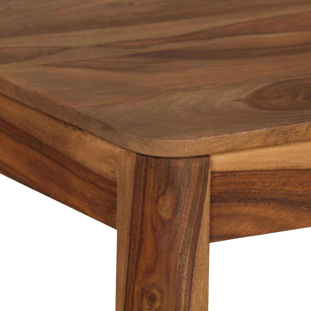vidaXL Jedálenský stôl masívne sheeshamové drevo 120x60x76 cm