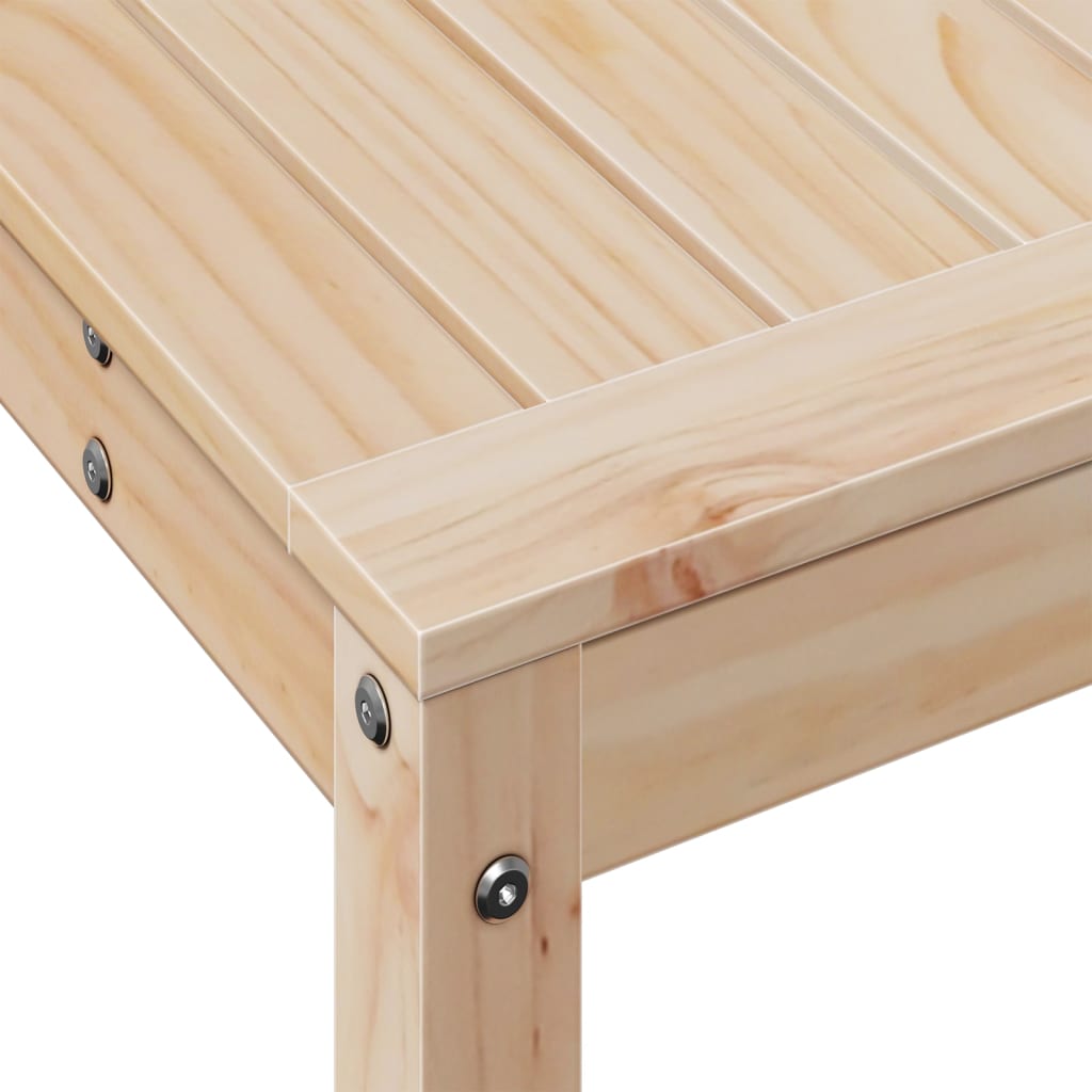 vidaXL Stôl na presádzanie s policou 108x35x75 cm masívna borovica