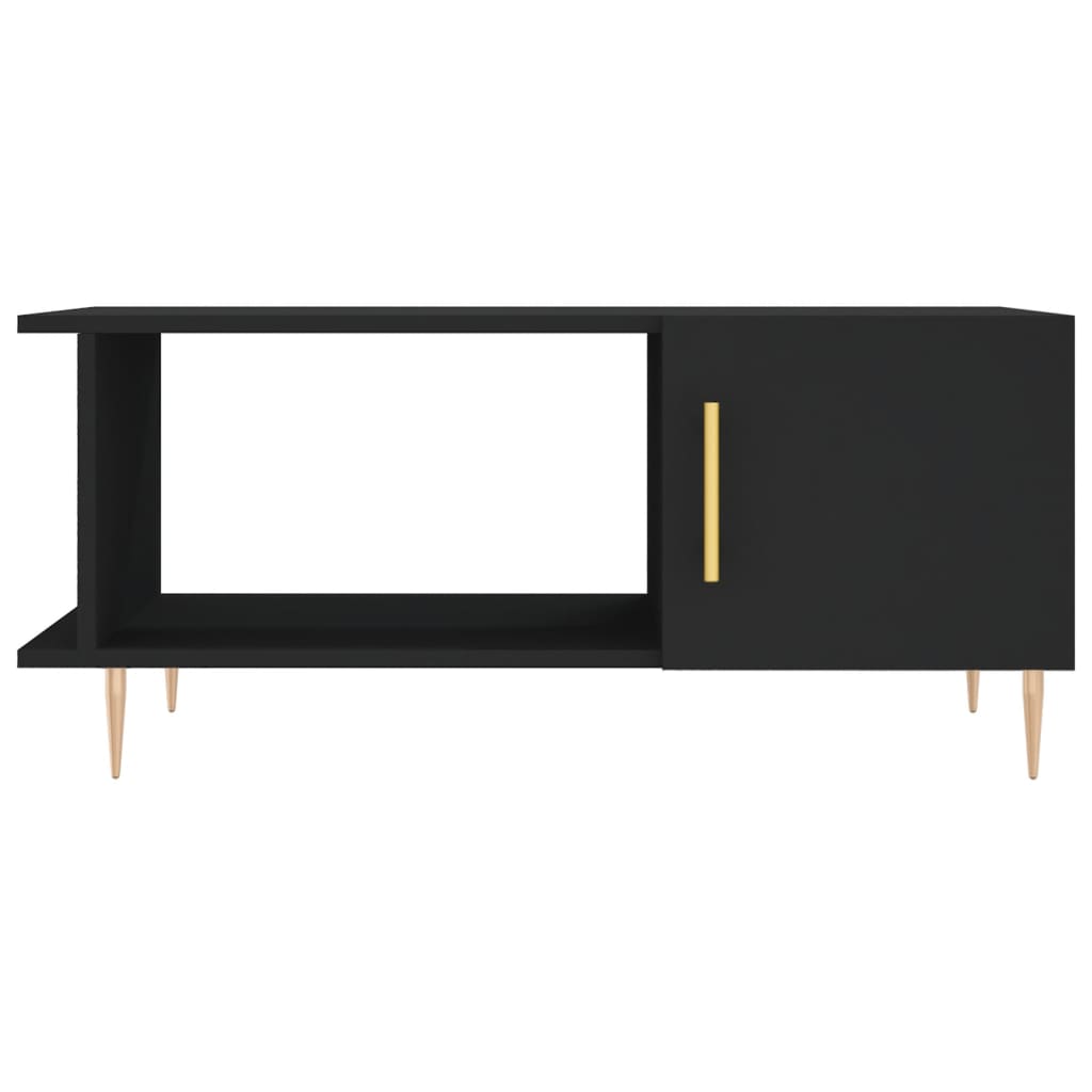 vidaXL Konferenčný stolík čierny 90x50x40 cm kompozitné drevo