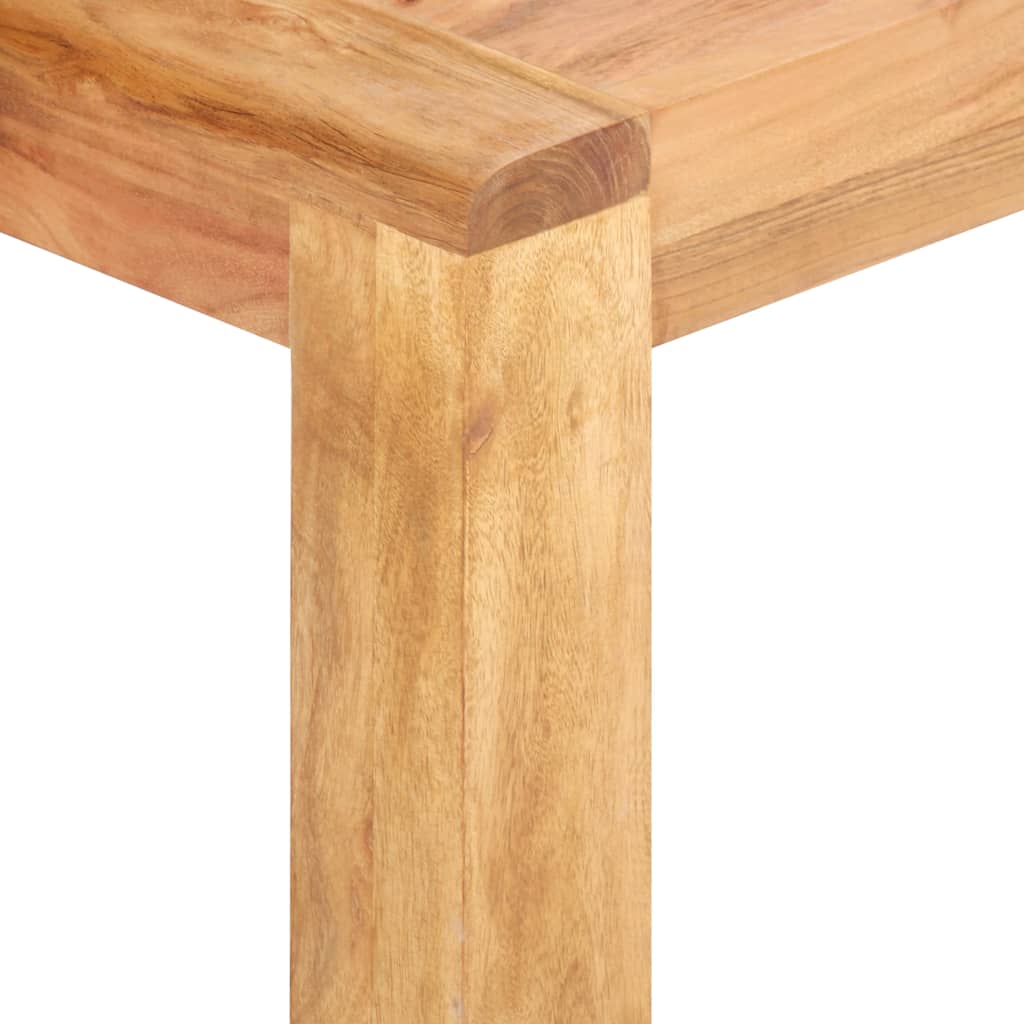 vidaXL Konferenčný stolík 110x60x35 cm, akáciový masív, medový náter