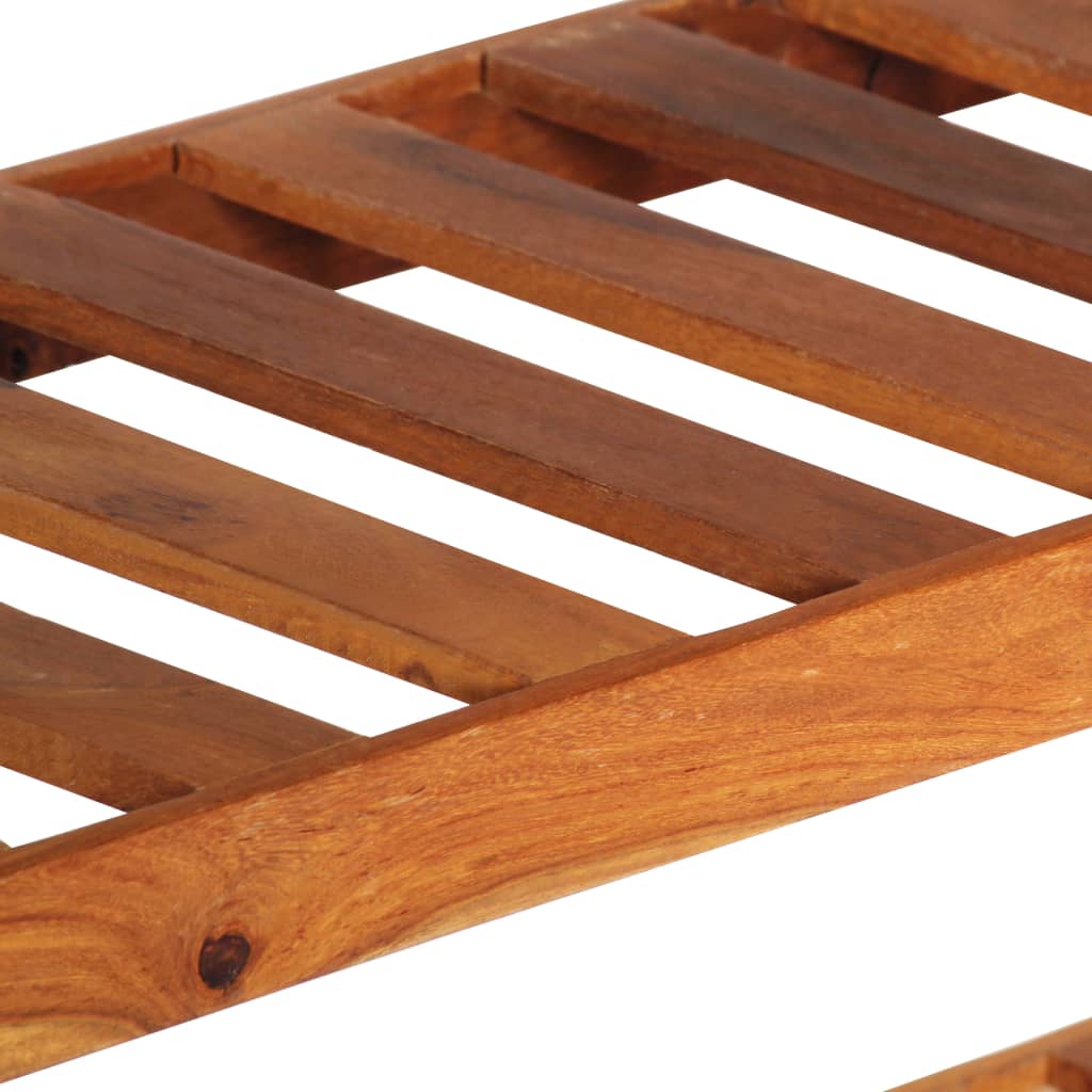 vidaXL Komoda s 3 zásuvkami 110x30x80 cm masívne teakové drevo