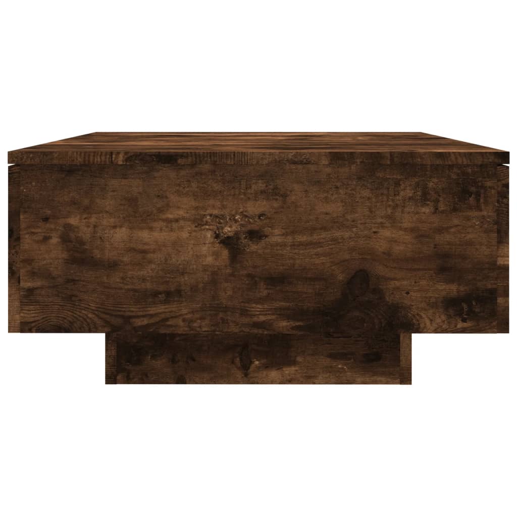 vidaXL Konferenčný stolík dymový dub 90x60x31 cm spracované drevo