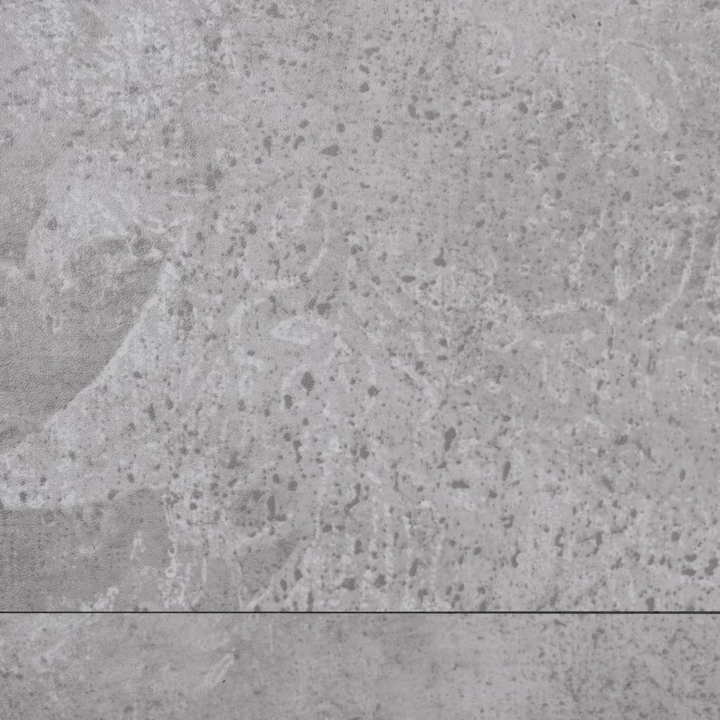 vidaXL Nesamolepiace podlahové dosky, PVC 5,26 m² 2 mm, zemité sivé