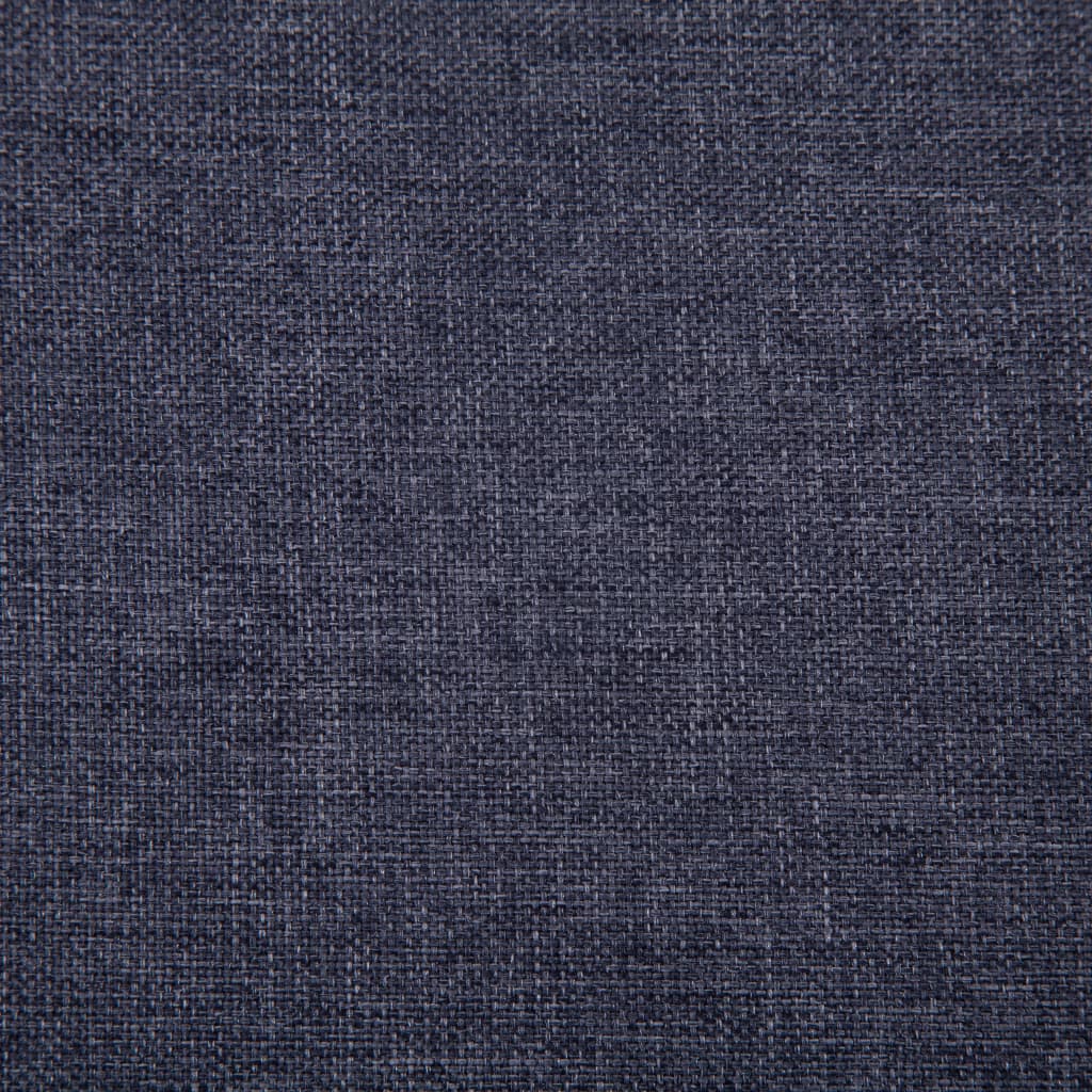 vidaXL Lavica s úložným priestorom 116 cm tmavosivá polyester