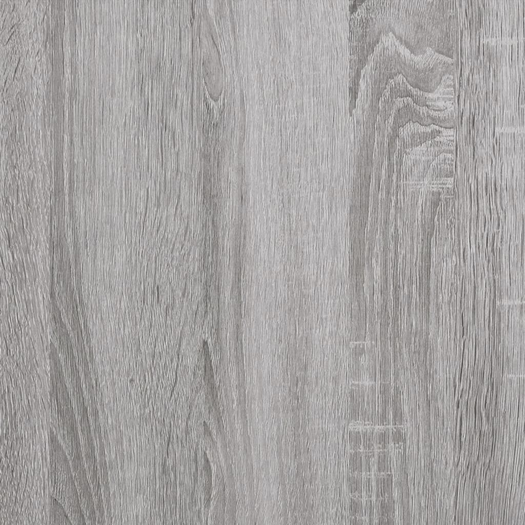 vidaXL Nočný stolík sivý dub sonoma 39x39x47,5 cm kompozitné drevo