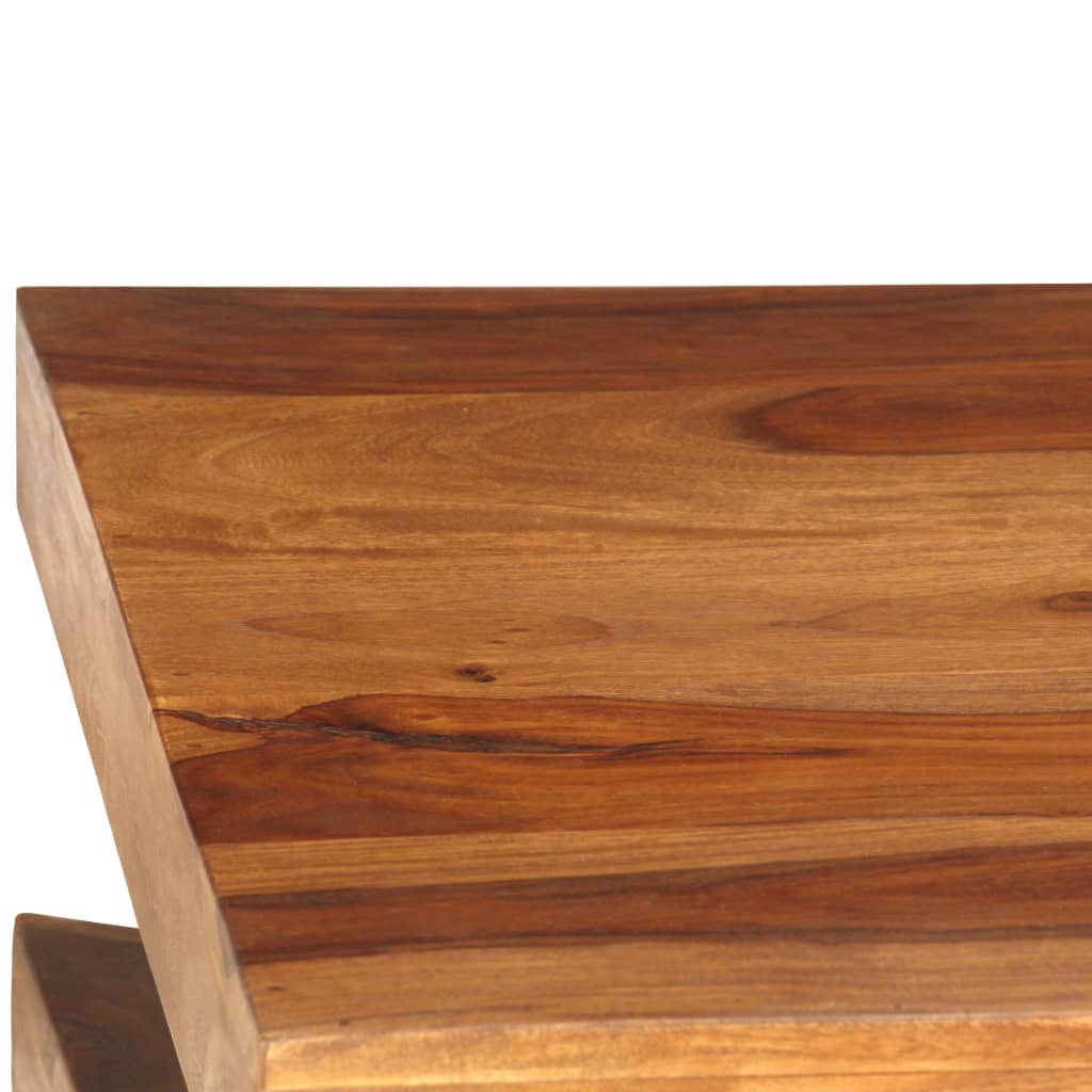 vidaXL Konferenčný stolík 90x60x30 cm masívne sheeshamové drevo