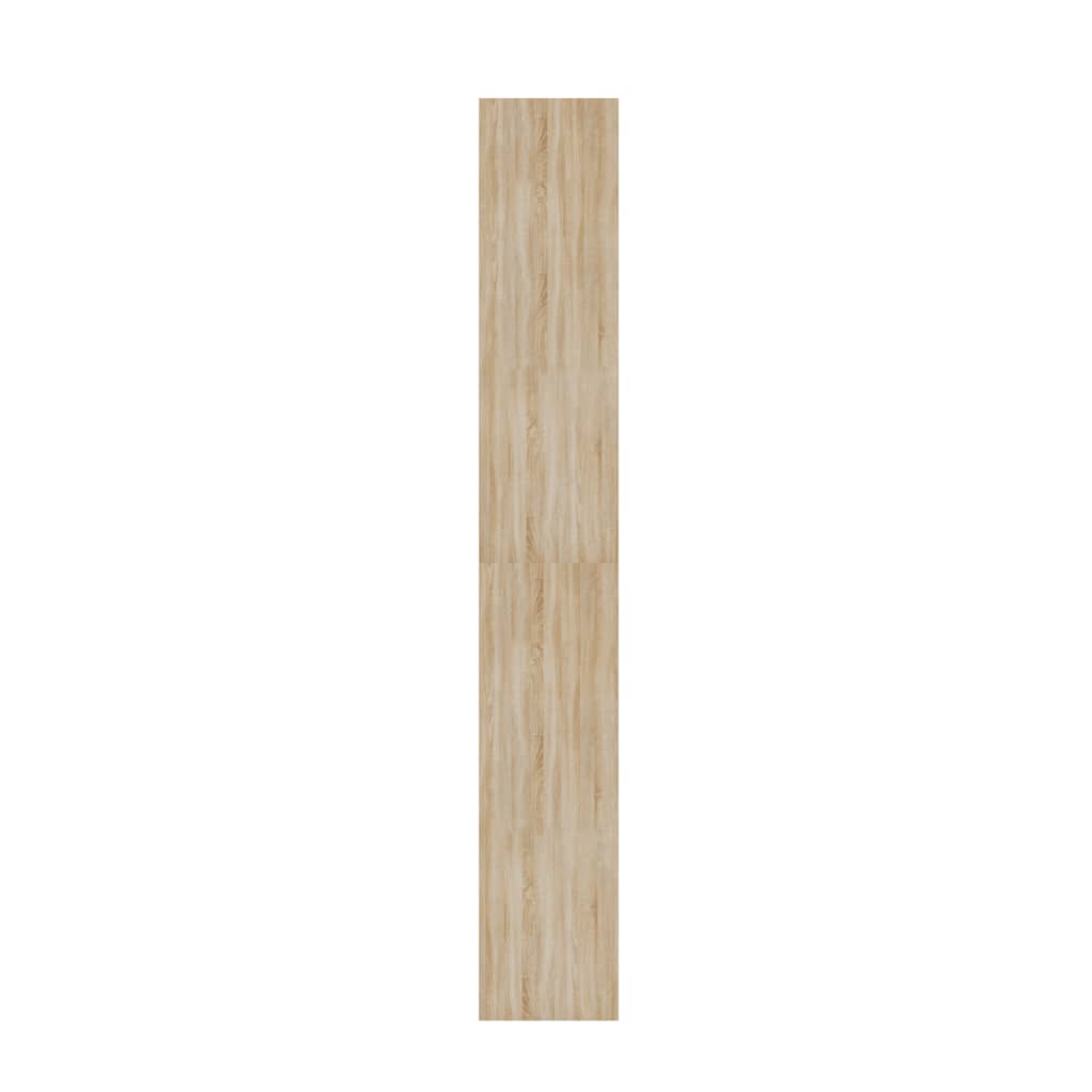 vidaXL Skriňa na knihy dub sonoma 100x30x198 cm spracované drevo