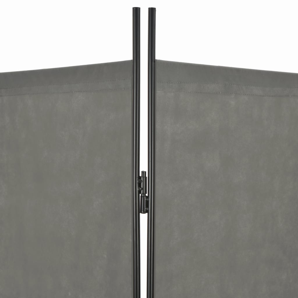 vidaXL 6-panelový paraván antracitový 240x180 cm