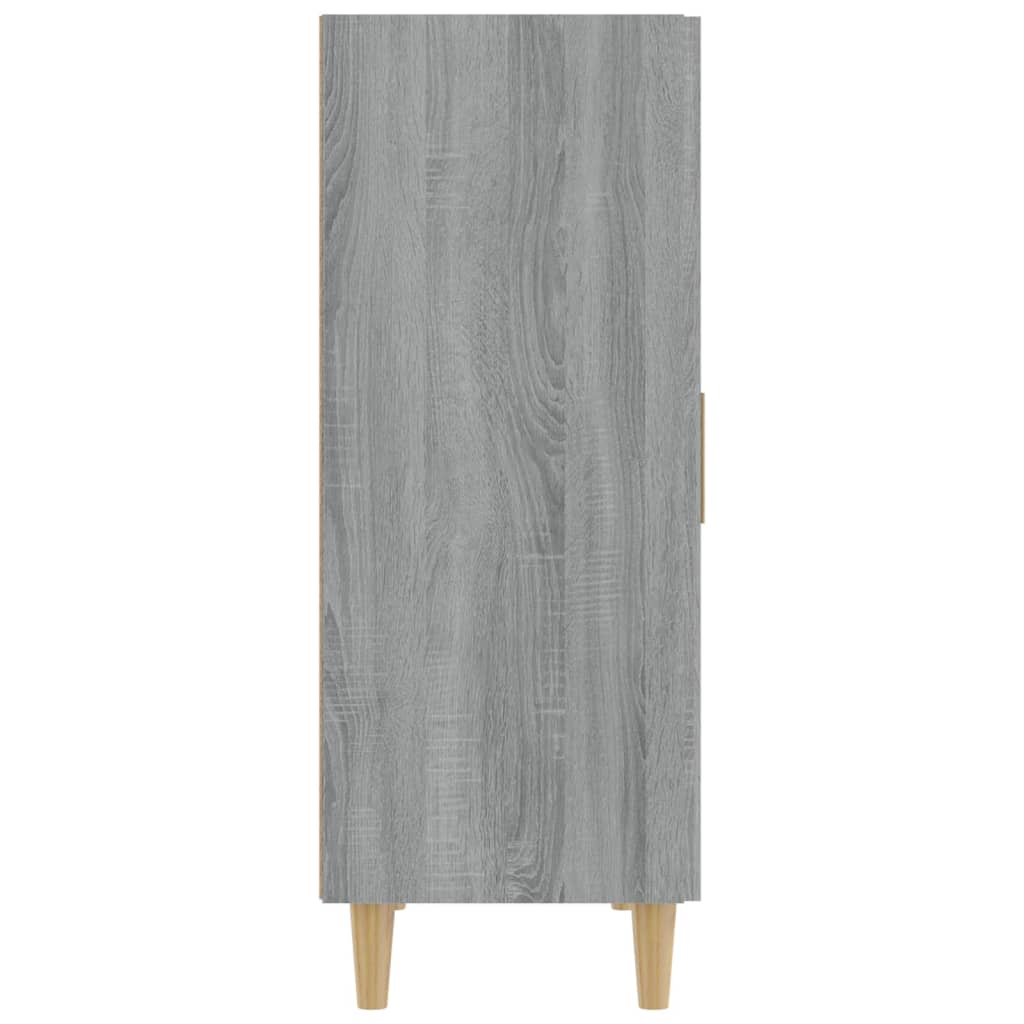 vidaXL Komoda sivý dub sonoma 70x34x90 cm spracované drevo