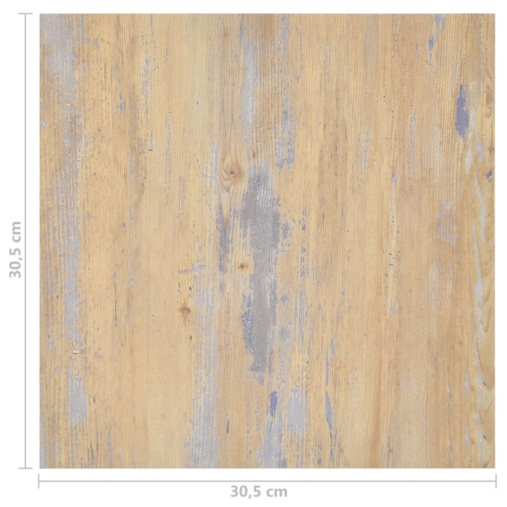 vidaXL Samolepiace podlahové dosky 55 ks, PVC 5,11 m², hnedé