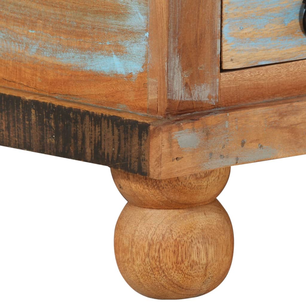 vidaXL Konferenčný stolík, recyklované drevo 70x70x38 cm