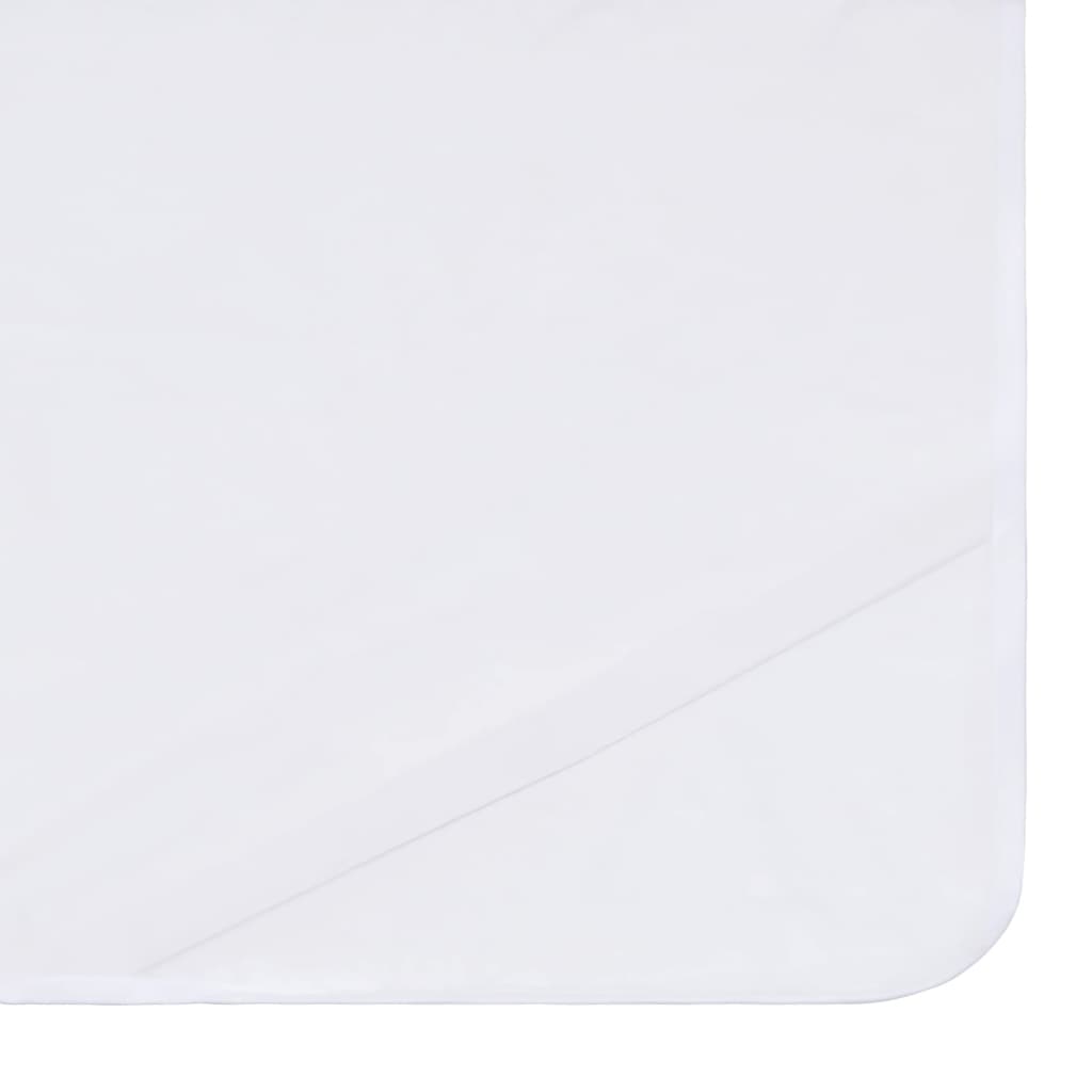 vidaXL Chrániče matracov vodeodolné 2 ks bavlna 90x200 cm biele