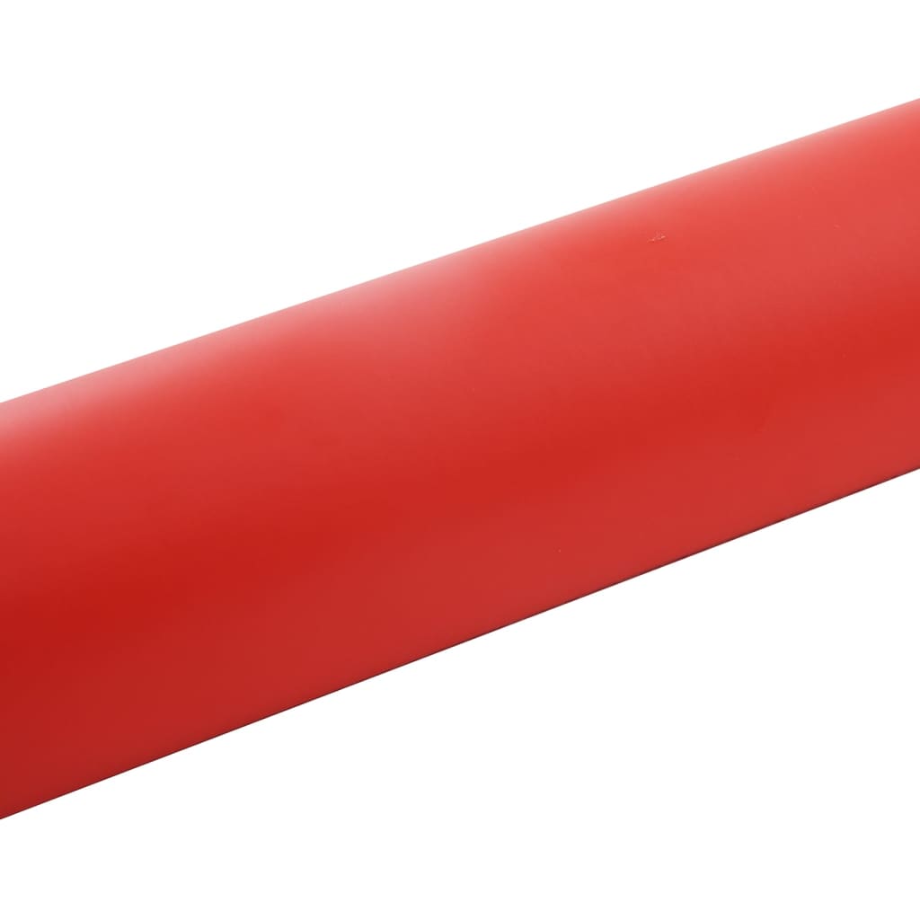 vidaXL Fólia na automobily 2 ks matná červená 100x150 cm+50x150 cm