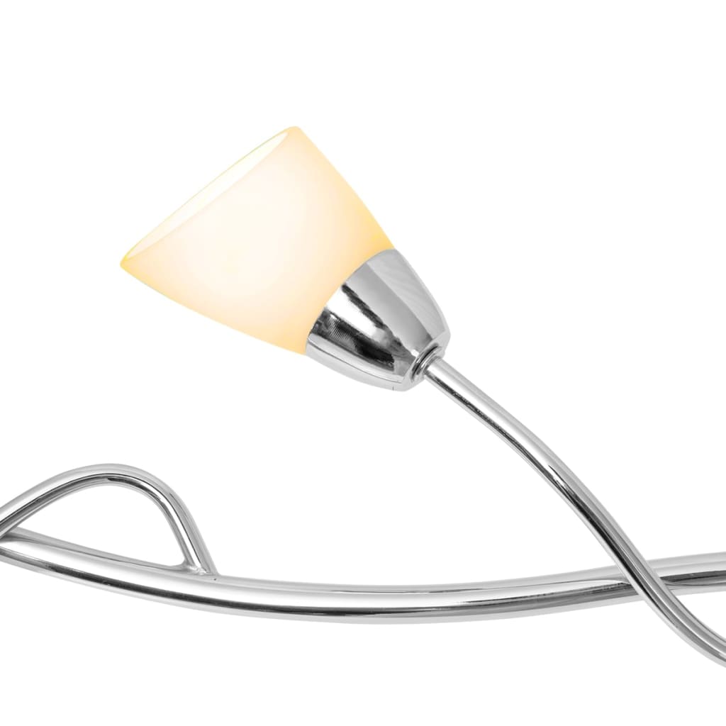 vidaXL Stropná lampa so 6 LED žiarovkami G9 240 W