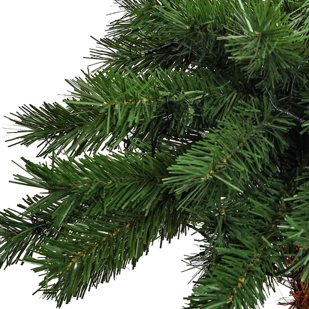 vidaXL Vianočný stromček s LED 120 cm