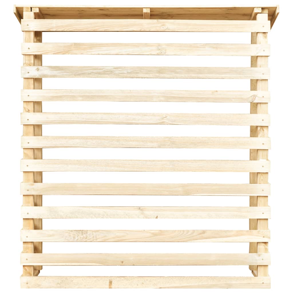 vidaXL Záhradná kôlňa 160x50x170 cm borovicové drevo