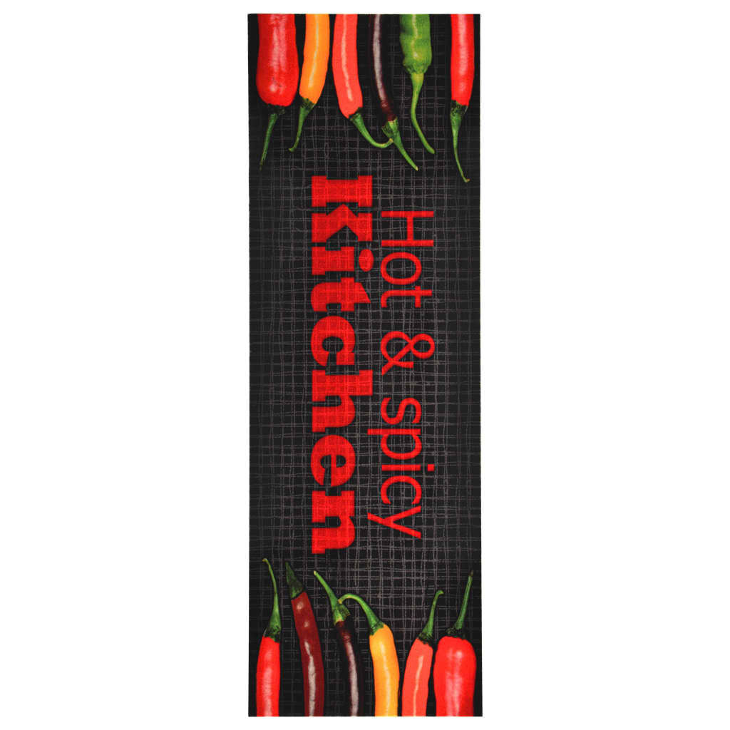 vidaXL Kuchynská rohožka prateľná 45x150 cm Hot&Spicy